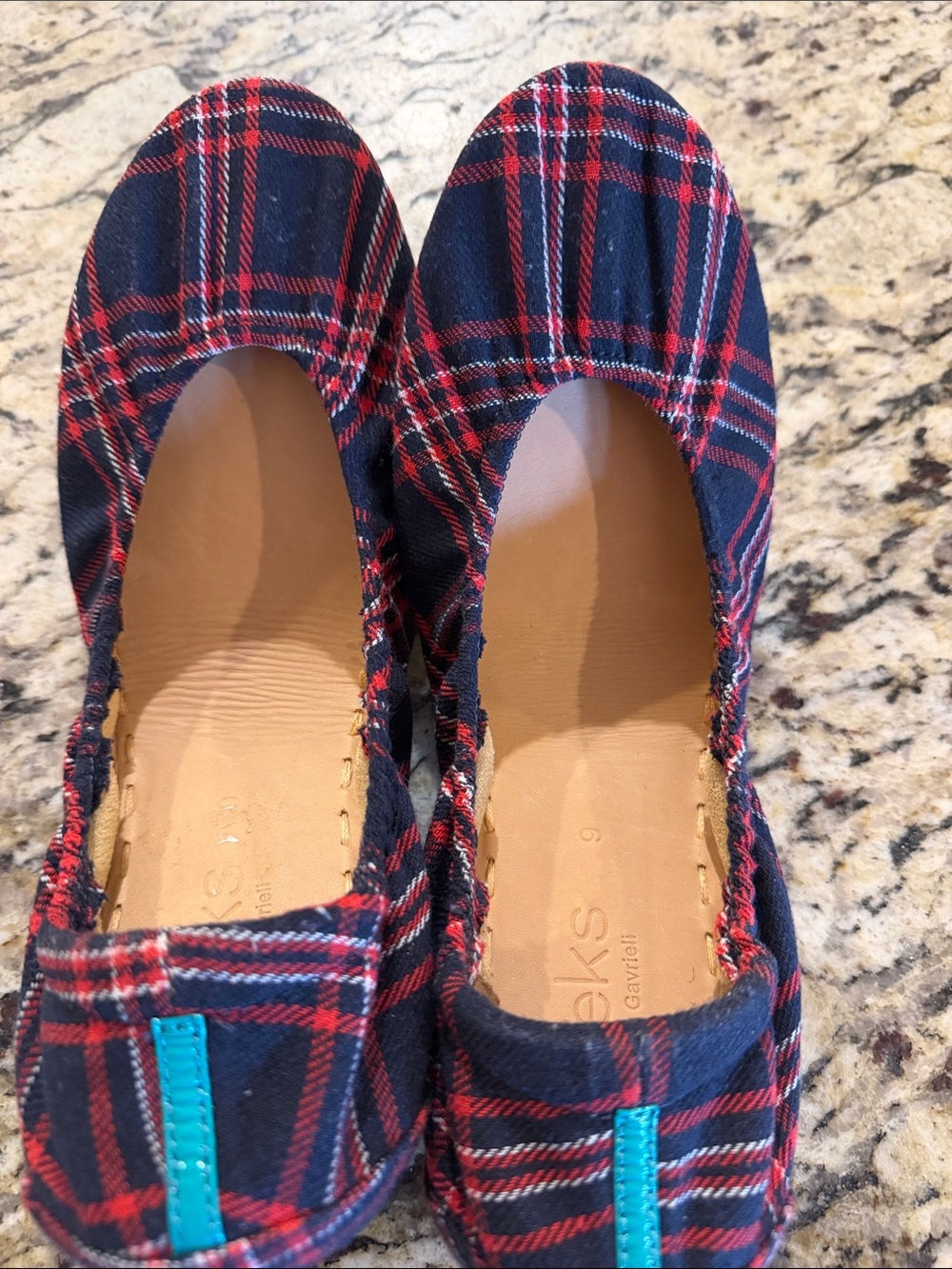 Tieks Heritage Plaid Size 9 - Picture 3 of 10